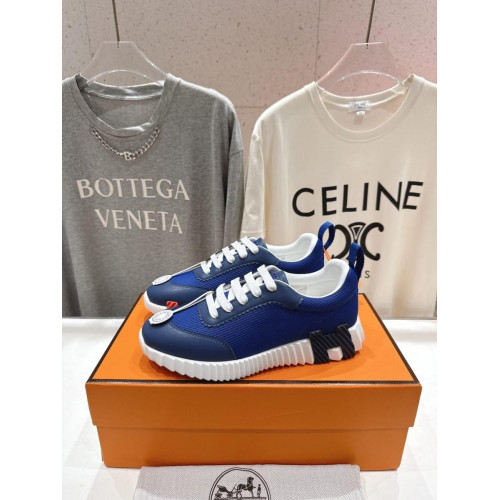 Кроссовки Hermes синего цвета