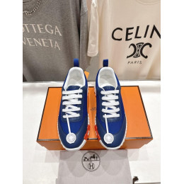 Кроссовки Hermes синего цвета