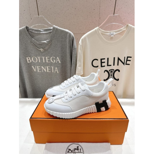Кроссовки Hermes белого цвета