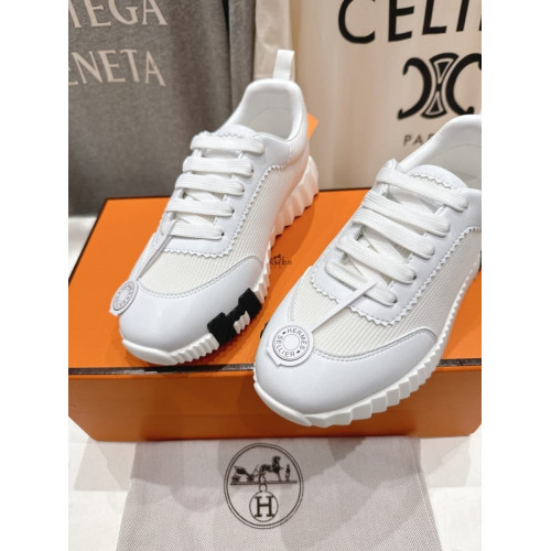 Кроссовки Hermes белого цвета
