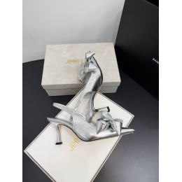 Туфли Jimmy Choo серебристого цвета