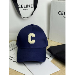 Бейсболка Celine синего цвета