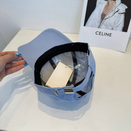 Бейсболка Celine голубого цвета