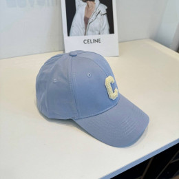 Бейсболка Celine голубого цвета