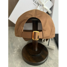 Бейсболка Celine коричневого цвета