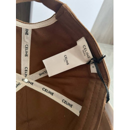 Бейсболка Celine коричневого цвета