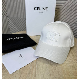 Бейсболка Celine белого цвета