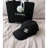 Бейсболка Chanel черного цвета