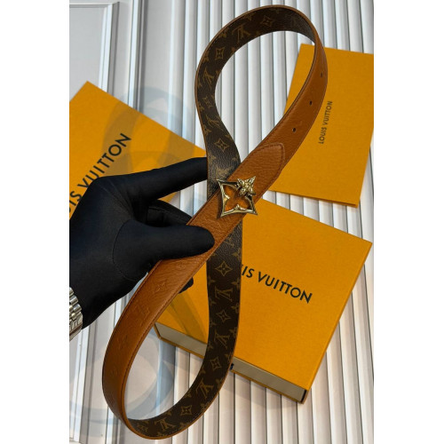 Ремень Louis Vuitton коричневого цвета