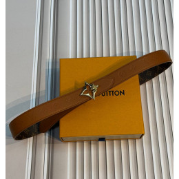Ремень Louis Vuitton коричневого цвета