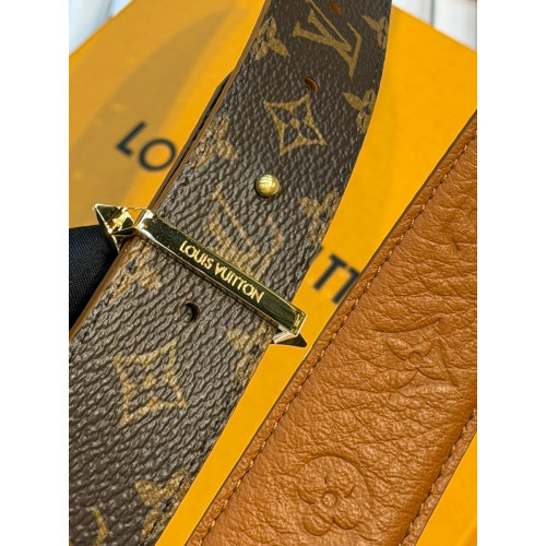 Ремень Louis Vuitton коричневого цвета