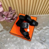 Сабо Hermes черного цвета