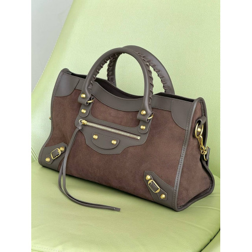Сумка Balenciaga коричневого цвета