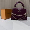 Сумка Louis Vuitton бордового цвета