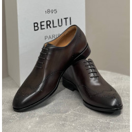 Ботинки Berluti коричневого цвета