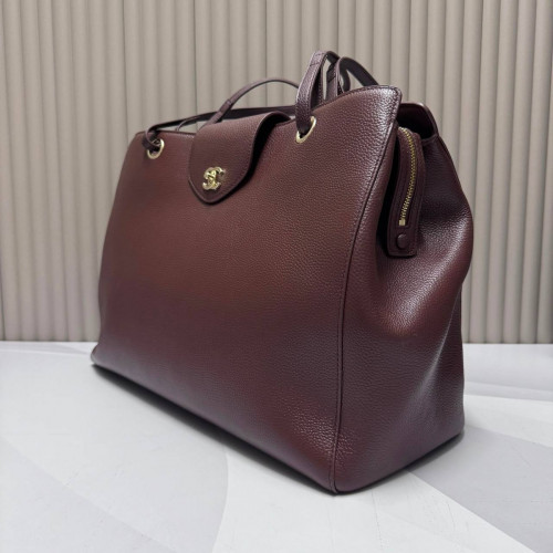 Сумка Chanel бордового цвета