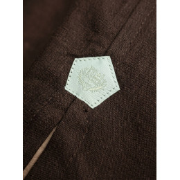 Рубашка Loro Piana коричневого цвета