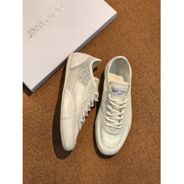 Кроссовки Jimmy Choo белого цвета