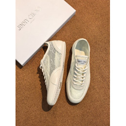 Кроссовки Jimmy Choo белого цвета
