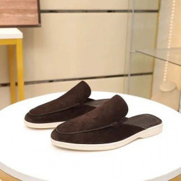 Мюли Loro Piana коричневого цвета