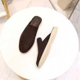 Мюли Loro Piana коричневого цвета