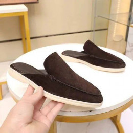 Мюли Loro Piana коричневого цвета