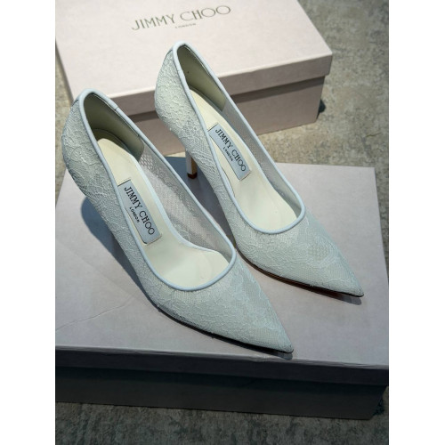 Туфли Jimmy Choo голубого цвета