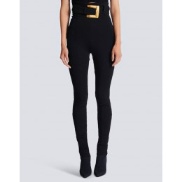 Брюки Balmain черного цвета