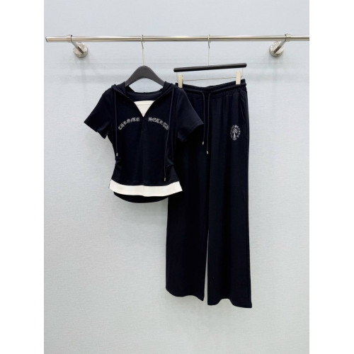 Костюм Chrome Hearts черного цвета