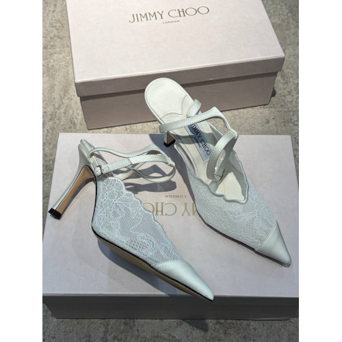 Туфли Jimmy Choo белого цвета