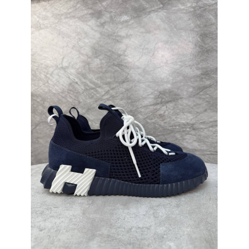 Кроссовки Hermes синего цвета