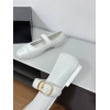 Балетки Chanel белого цвета
