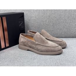 Лоферы Ermenegildo Zegna бежевого цвета