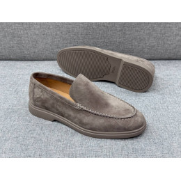 Лоферы Ermenegildo Zegna бежевого цвета