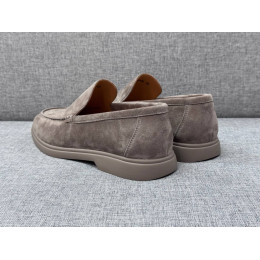 Лоферы Ermenegildo Zegna бежевого цвета