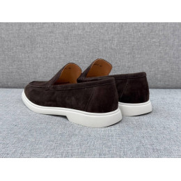 Лоферы Ermenegildo Zegna коричневого цвета