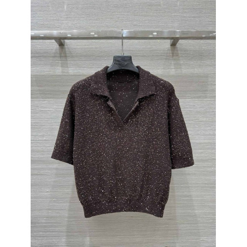 Костюм Brunello Cucinelli коричневого цвета