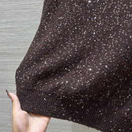 Костюм Brunello Cucinelli коричневого цвета