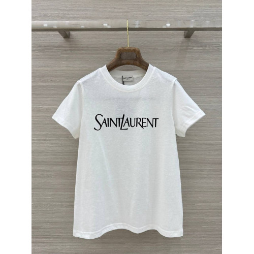 Футболка Yves Saint Laurent белого цвета