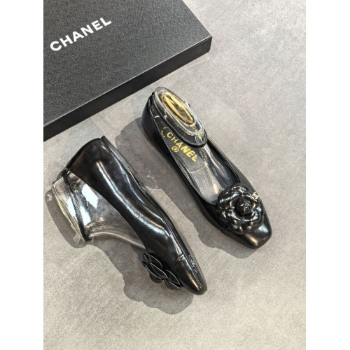 Балетки Chanel черного цвета
