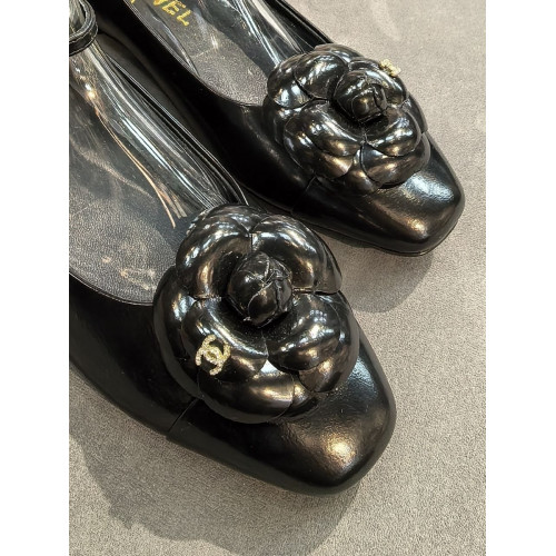 Балетки Chanel черного цвета