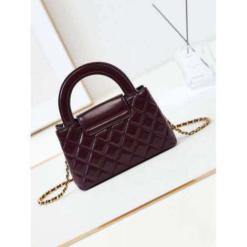 Сумка Chanel бордового цвета