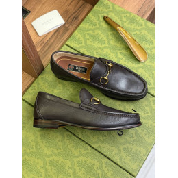 Лоферы Gucci коричневого цвета