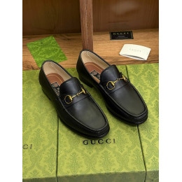 Лоферы Gucci черного цвета