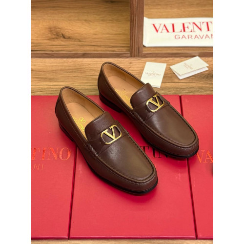 Лоферы Valentino оранжевого цвета
