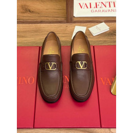 Лоферы Valentino оранжевого цвета