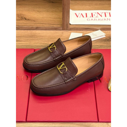 Лоферы Valentino оранжевого цвета