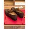Лоферы Valentino оранжевого цвета