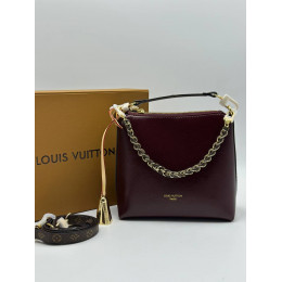 Сумка Louis Vuitton бордового цвета