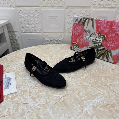 Балетки Dolce & Gabbana черного цвета